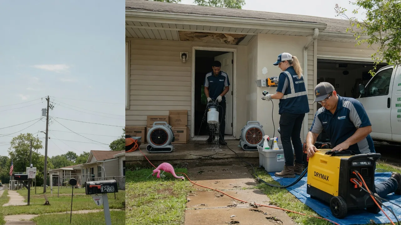 Storm Damage Water Removal in Ruleville, MS near me